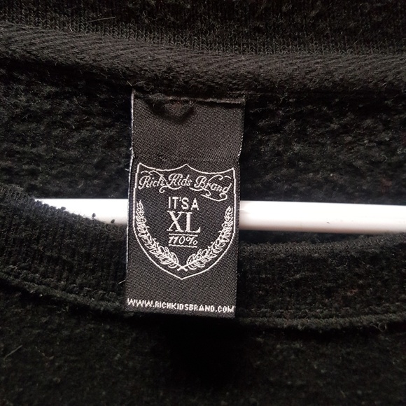 Rich Kids Brand Crew Neck Sz. XL - Picture 2 of 2